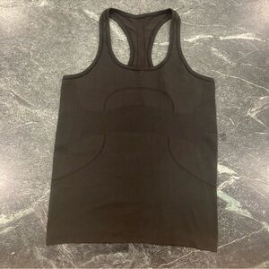Lululemon Black Racerback Tank Top Size 10